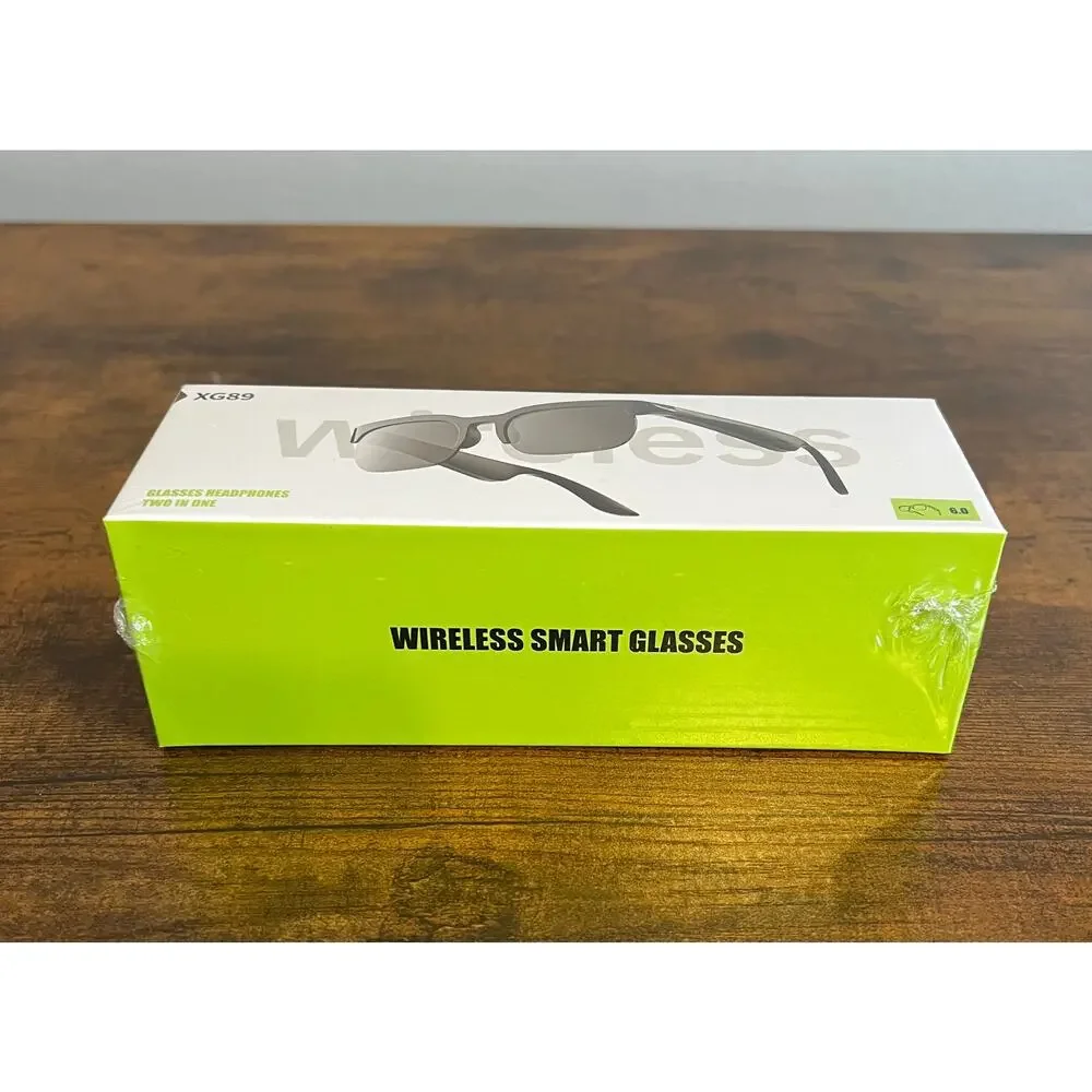 Smart Sun Shades Glasses With Wireless Bluetooth Headphones New in Box - Sealed
